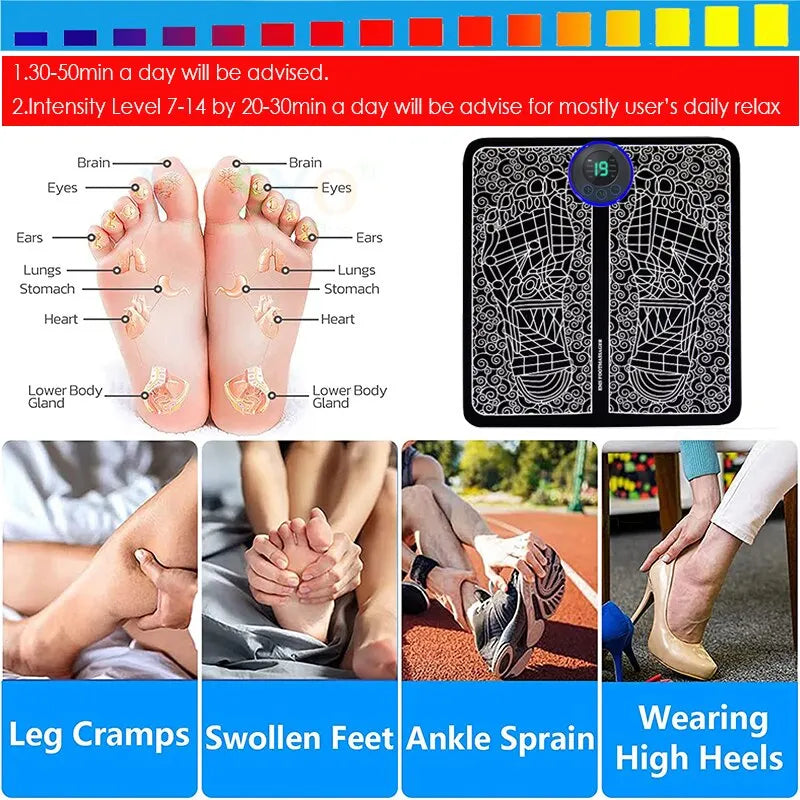 Electric Foot Massager Pad